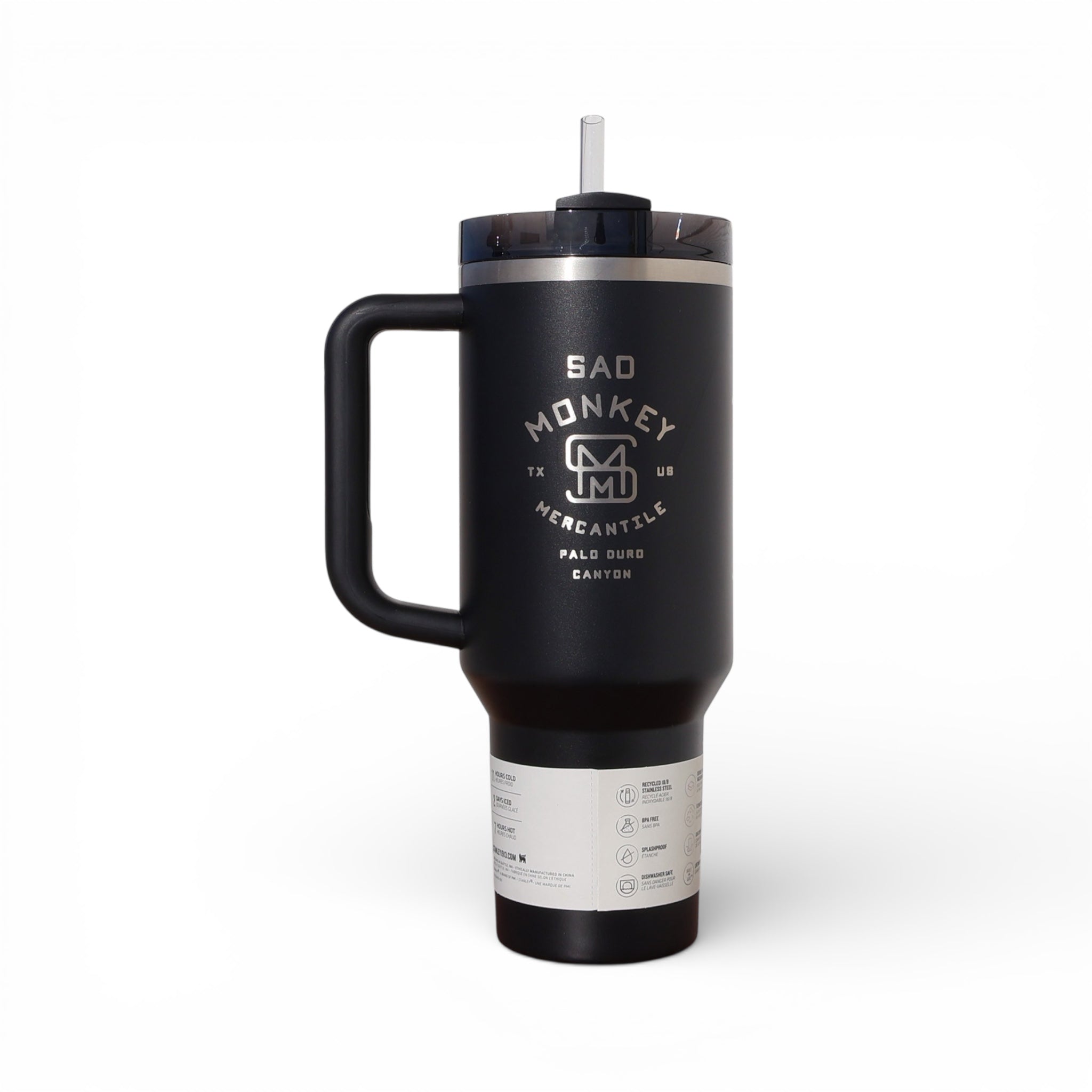 SMM + Stanley Quencher H2.0 Flowstate™ Tumbler - Black