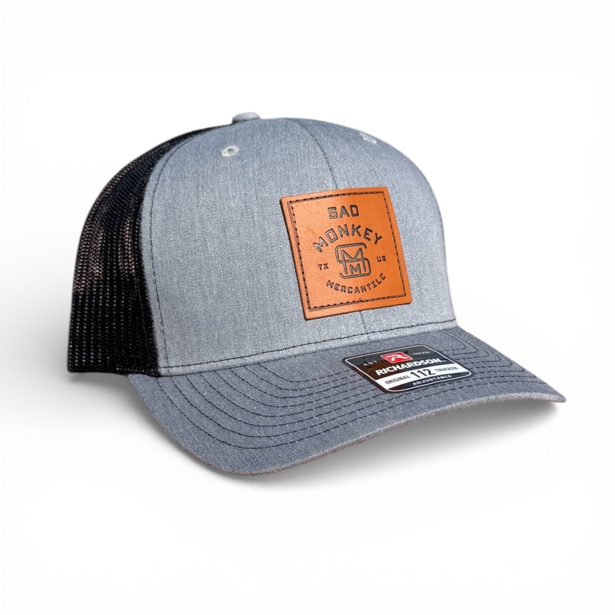 Leather Brand Trucker Hat