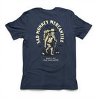 Hiker Monkey Tee - Navy