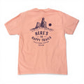 Happy Trails Tee - Peach