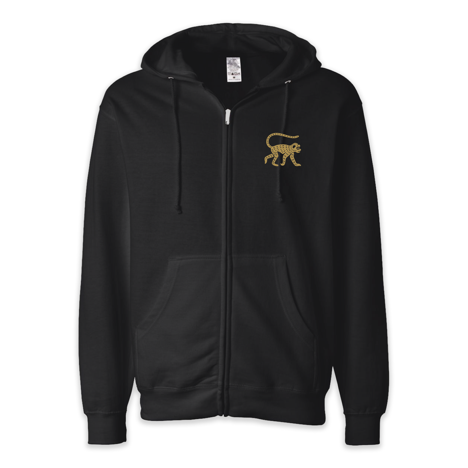 Golden Monkey Hoodie - Black