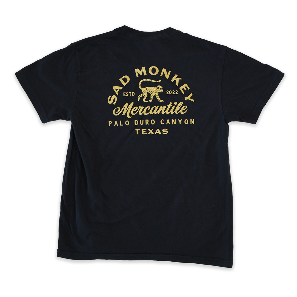 Golden Monkey Tee - Black