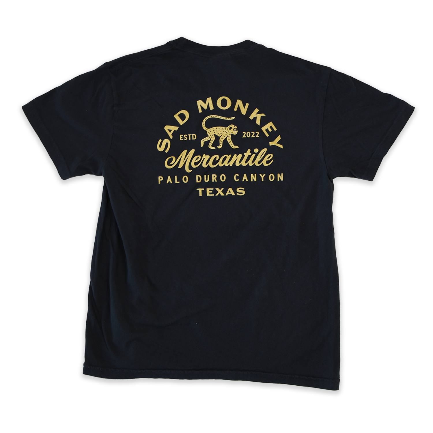 Golden Monkey Tee - Black