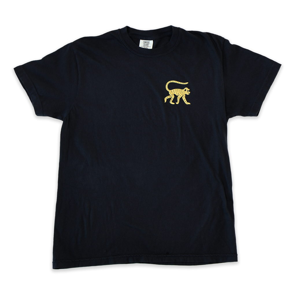 Golden Monkey Tee - Black