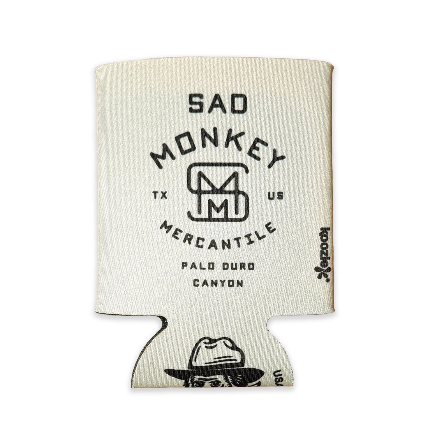Hiker Monkey Koozie® - Khaki