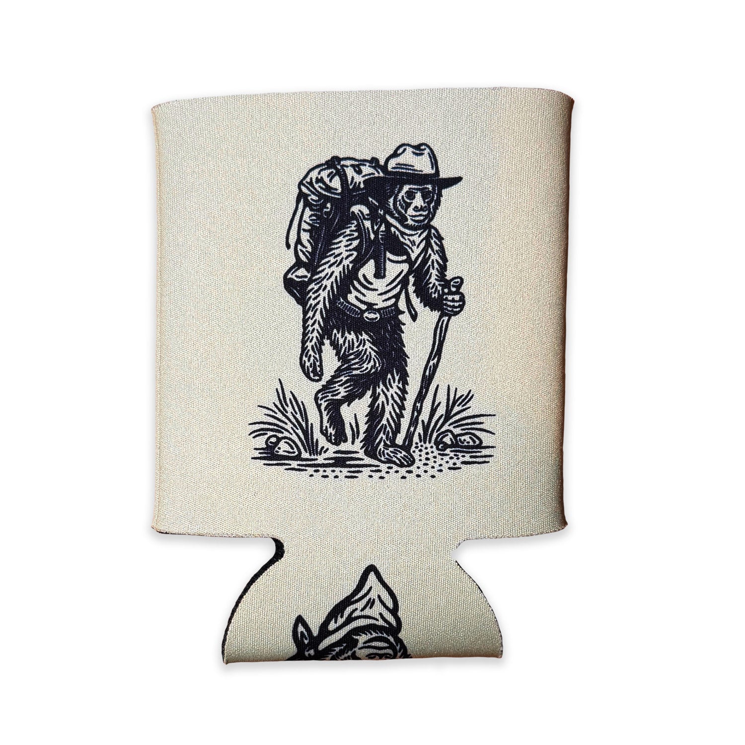 Hiker Monkey Koozie® - Khaki