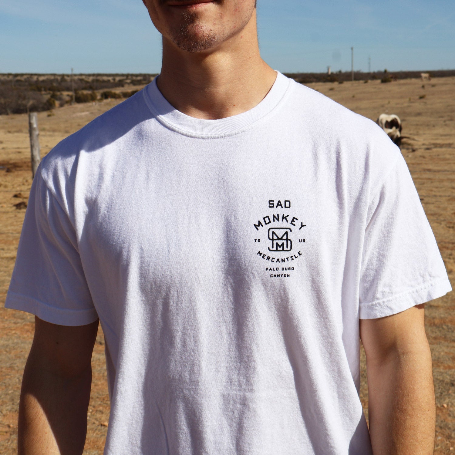 Boxer Tee - White