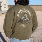 Longhorn Monkey Sweatshirt - Green