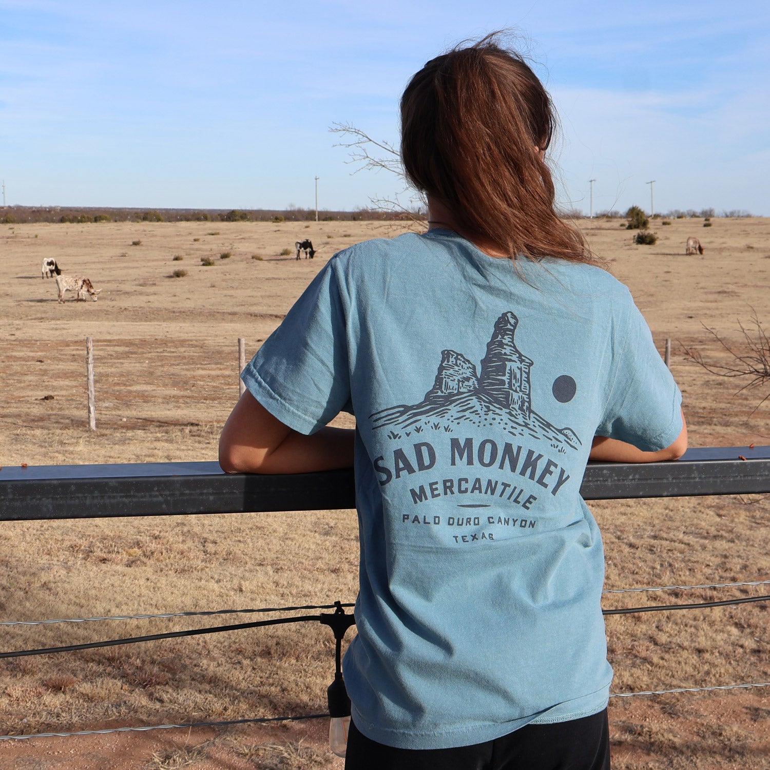 Lighthouse Tee - Light Blue