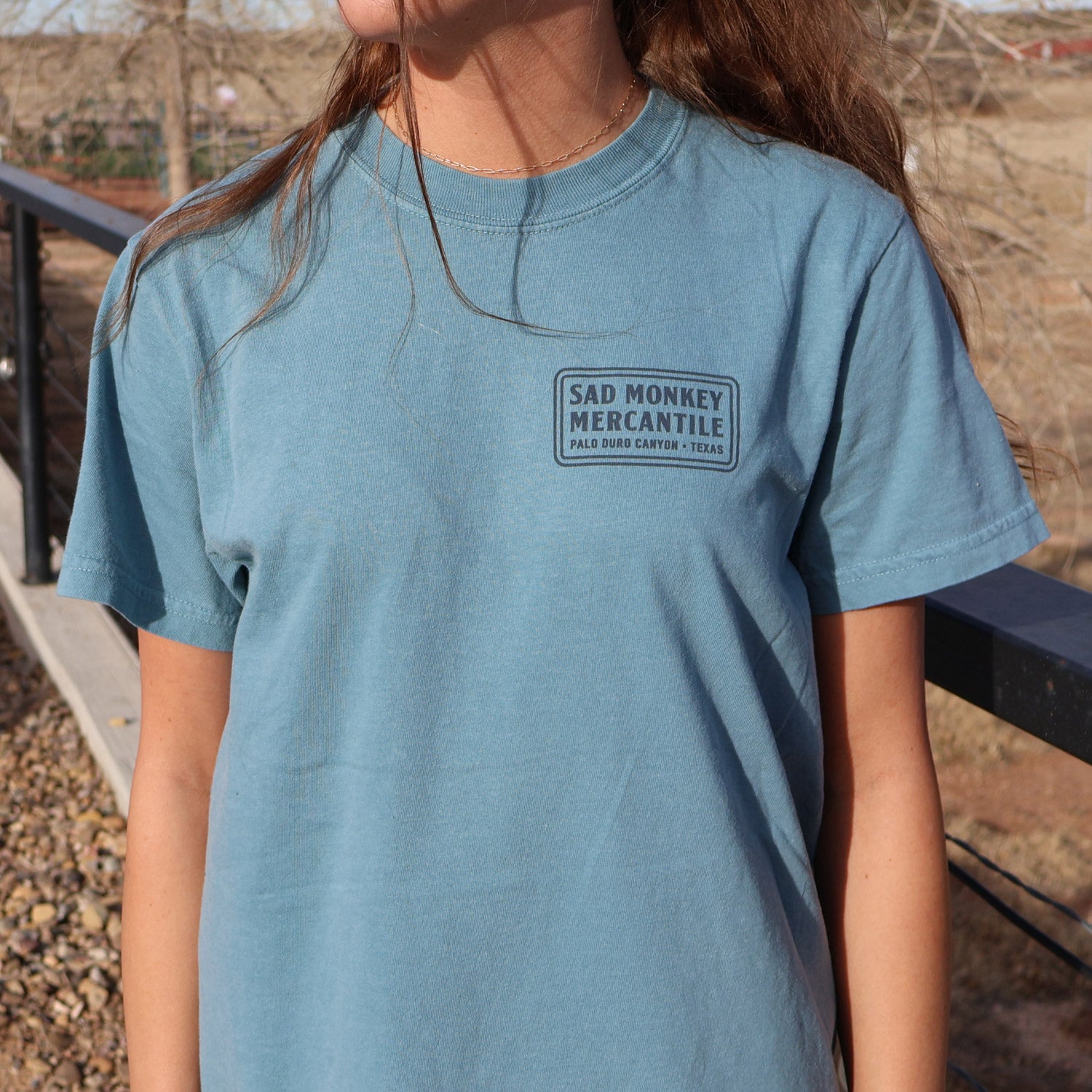 Lighthouse Tee - Light Blue