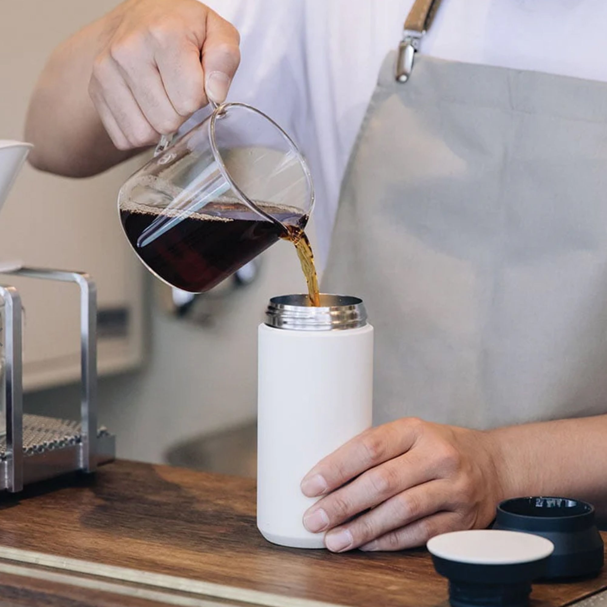 12oz Travel Tumbler - White