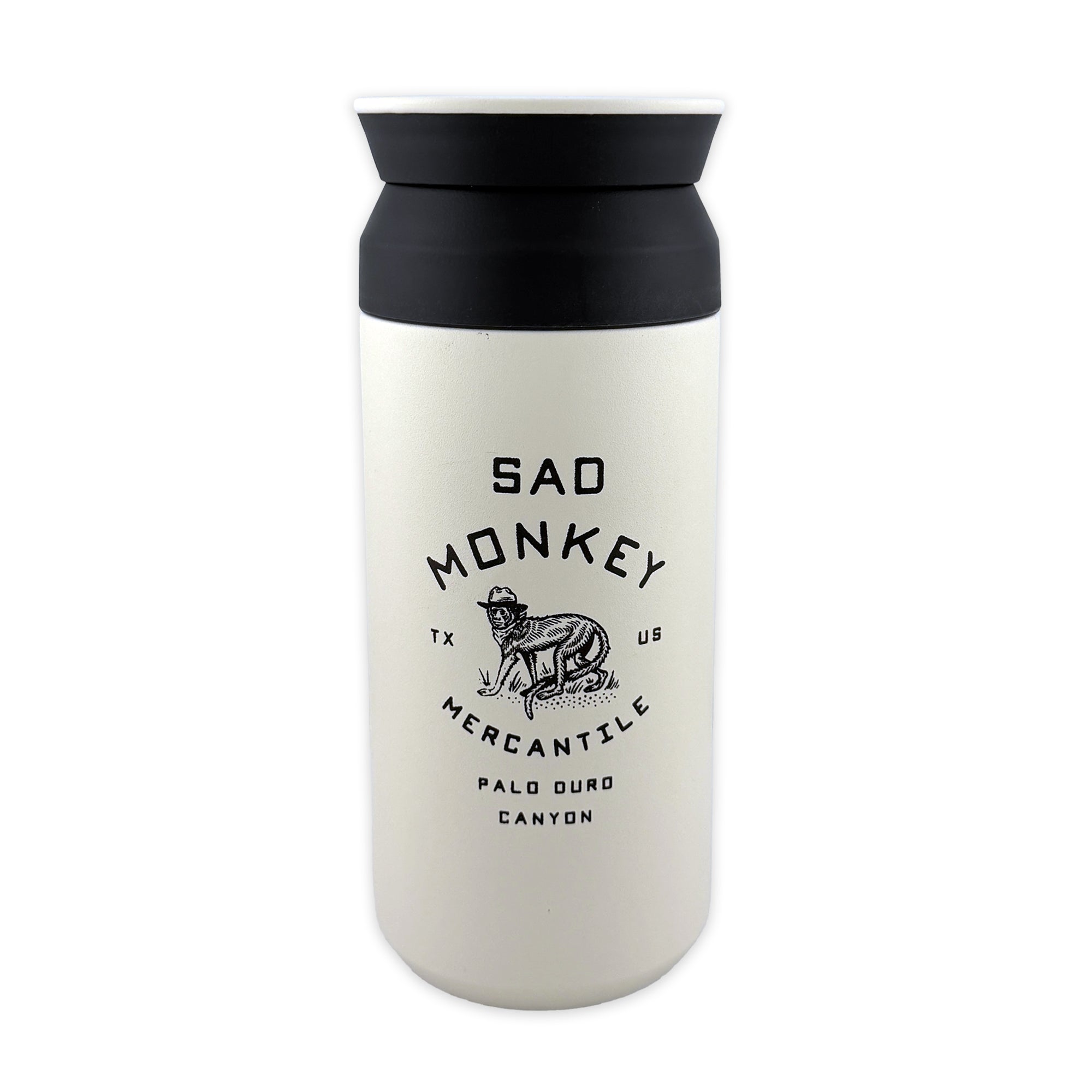 12oz Travel Tumbler - White